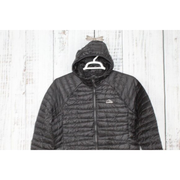 LL Bean Ultralight 850 Down Hooded Sweater Night Size Large - Picture 2 of 13